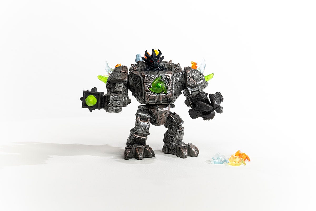 Master-robot met Mini Creature