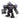 Schaduw-meesterrobot met Mini Creature