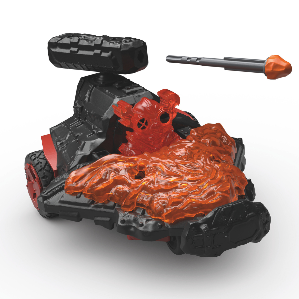Lava-straalvoertuig met Mini Creature