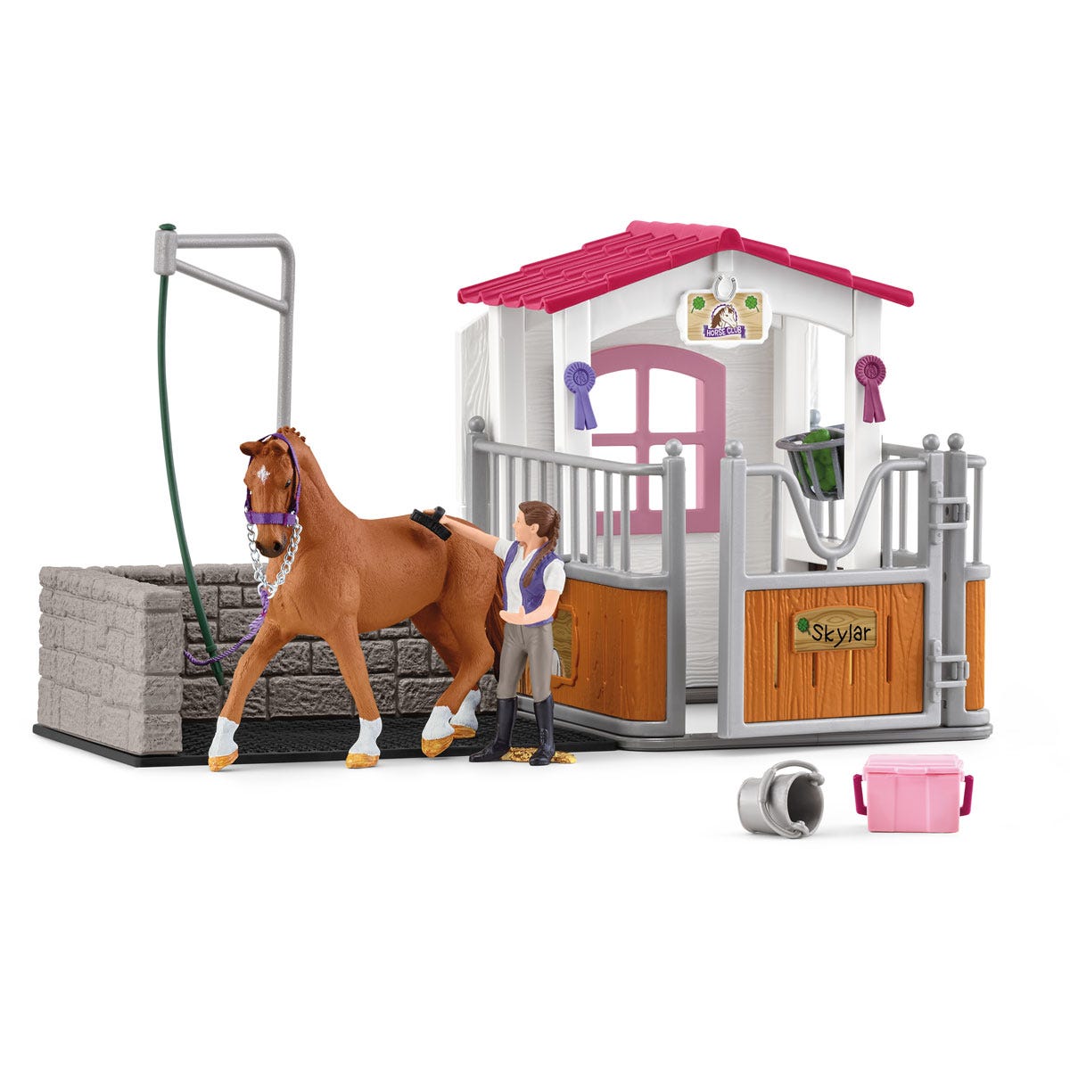 Wash station with horse stall - Main Image