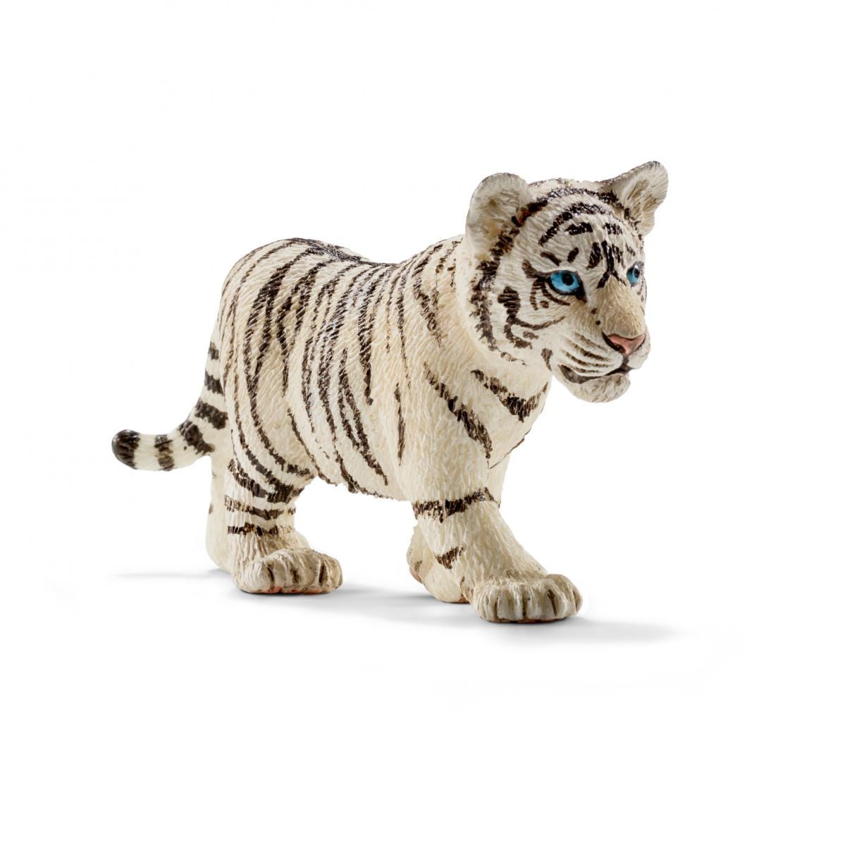 Tiger cub, white