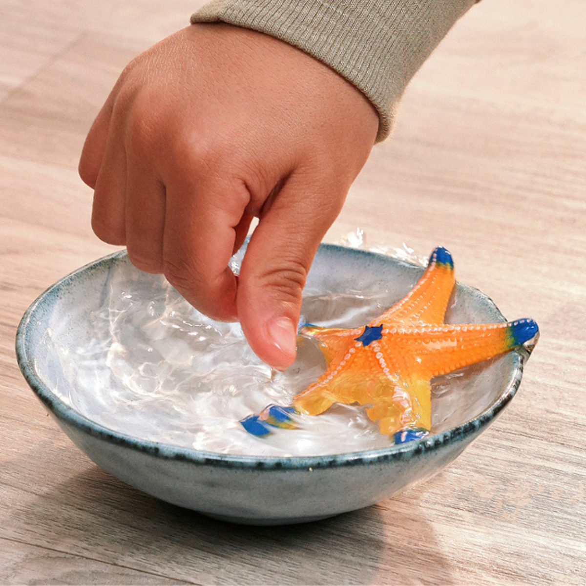 Zeester met kleurverandering