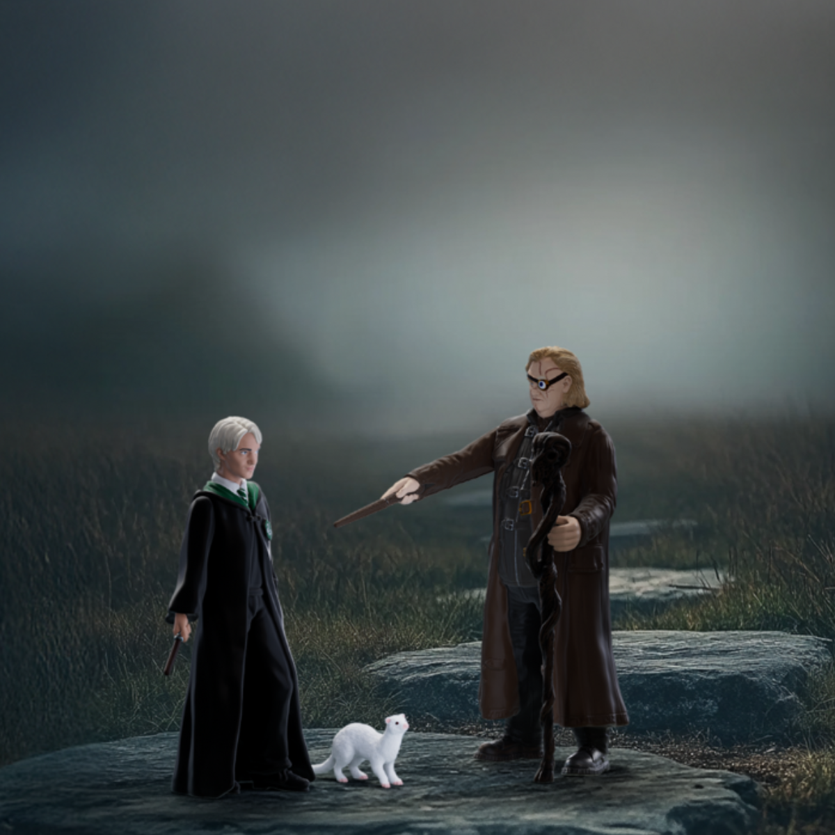Mad-Eye Moody™ & Draco Malfoy™ with Ferret
