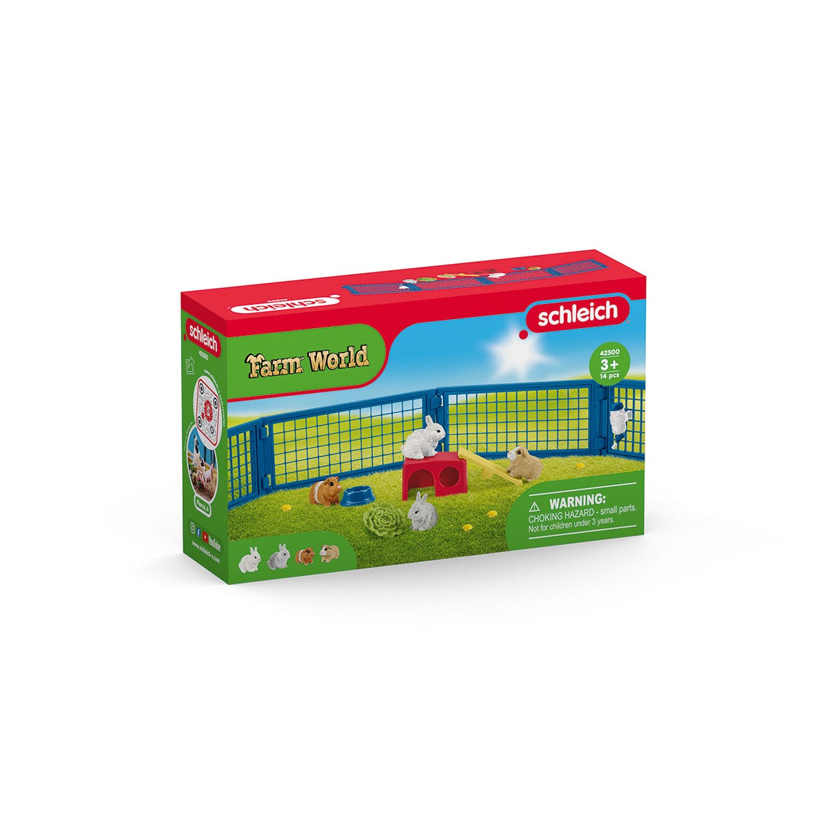 chobi's garden　904545 Tehuis voor konijntjes en cavia's 42500 FARM WORLD | schleich