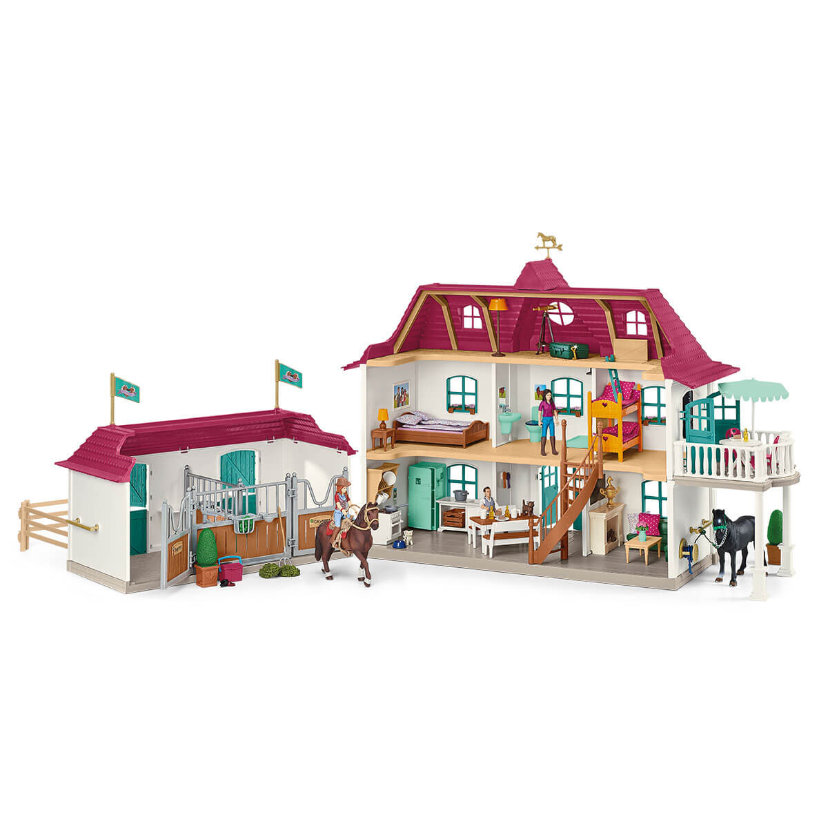 Lakeside Country House and Stable 42551 HORSE CLUB | schleich